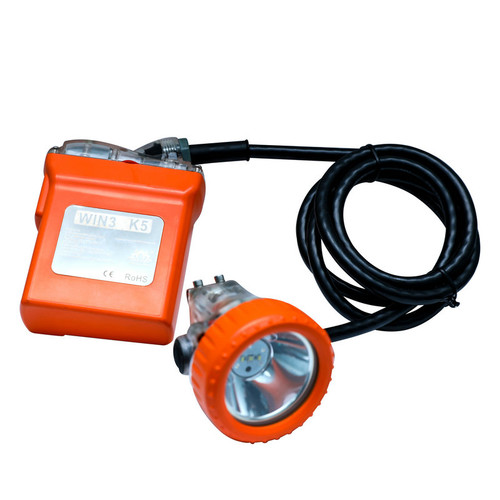 High performance Win3 K5 mining cap lamp with  tag ready system