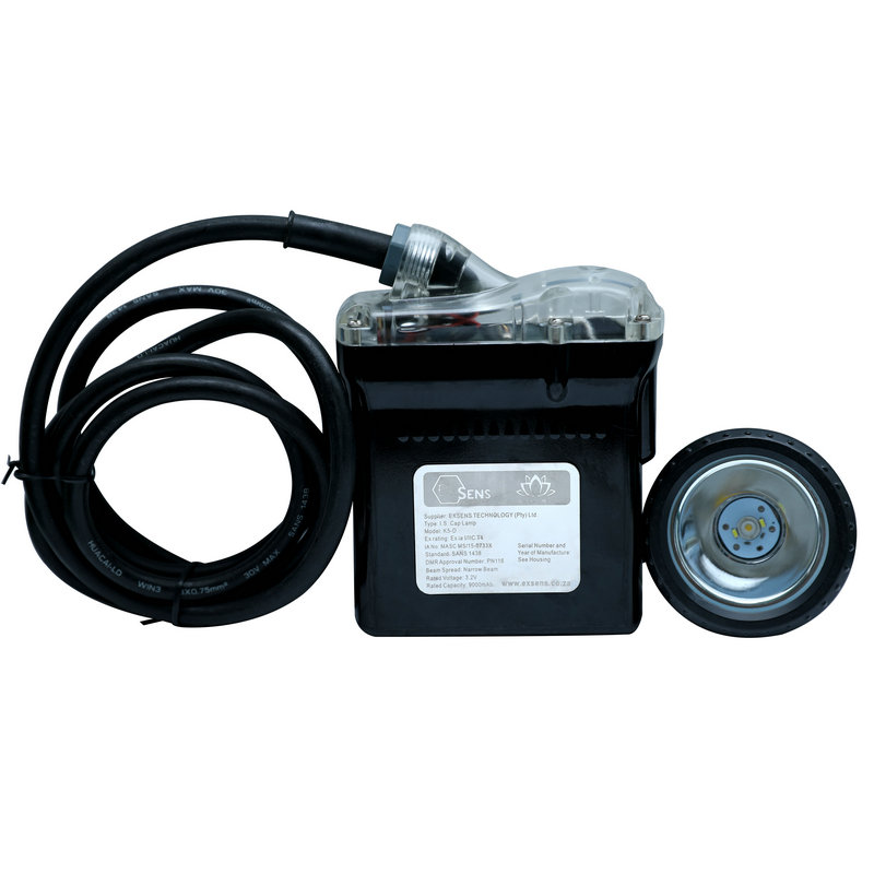 Win3 large capacity rechargeable  LiFe PO4 battery mining cap lamp K5-D