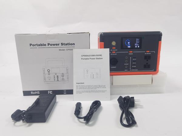 Portable power station 500W